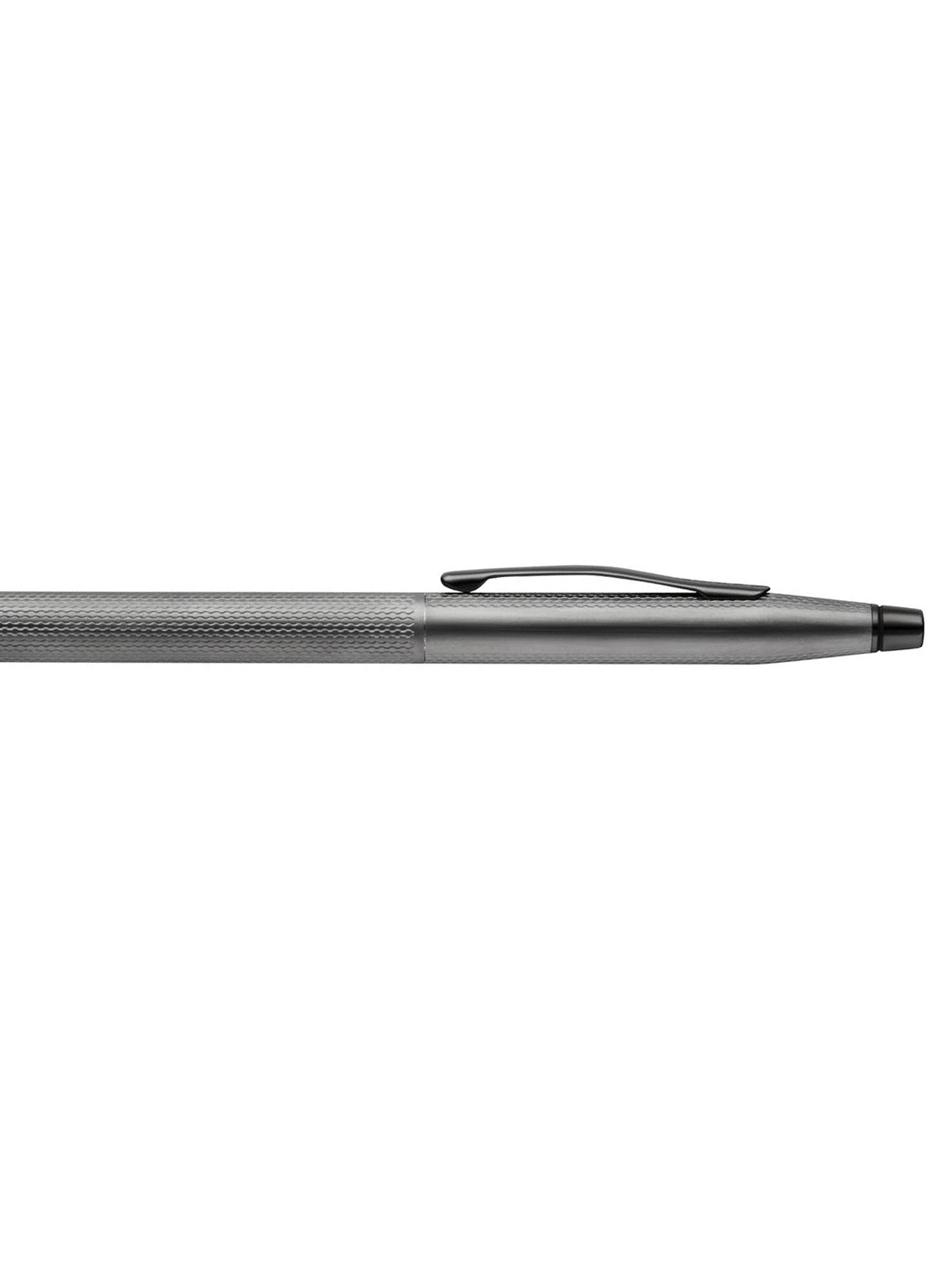 Classic Century Slate Gray Engraved Diamond Pattern Ballpoint Pen by A.T. Cross with clip on Tampa Home & Garden Store