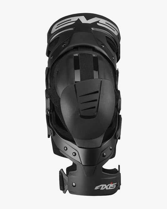 Axis Sport Knee Brace with Aluminum Frame, black hard-shell knee guard with adjustable straps on Tampa Home & Garden Store