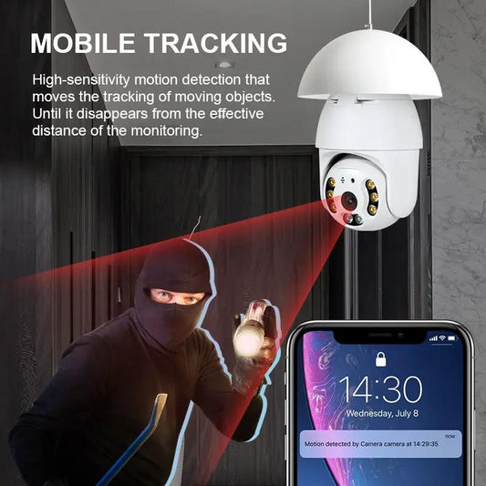 Tuya Smart 110V-220V WiFi Dome Camera with motion alert in white VIP Digital Presence on Tampa Home & Garden Store