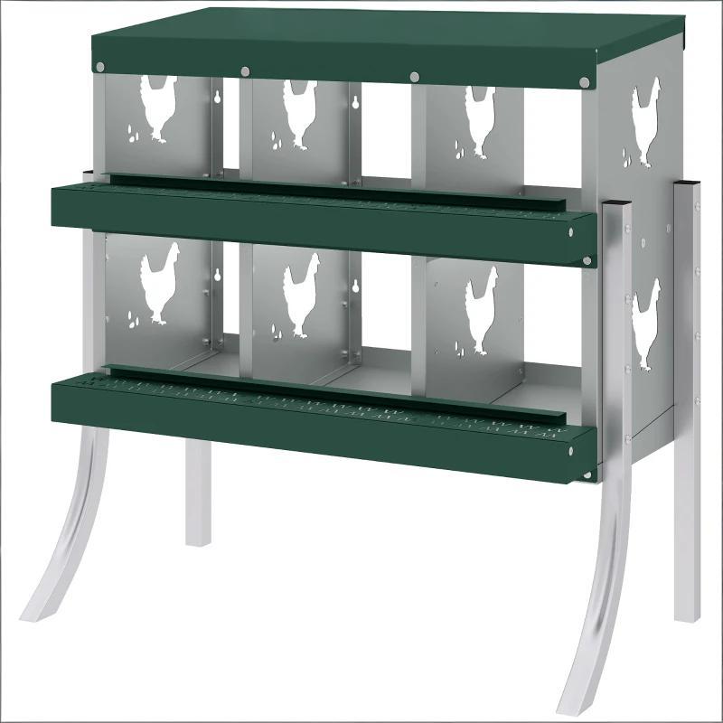 Functional and Outdoor Metal Chicken Nesting Box