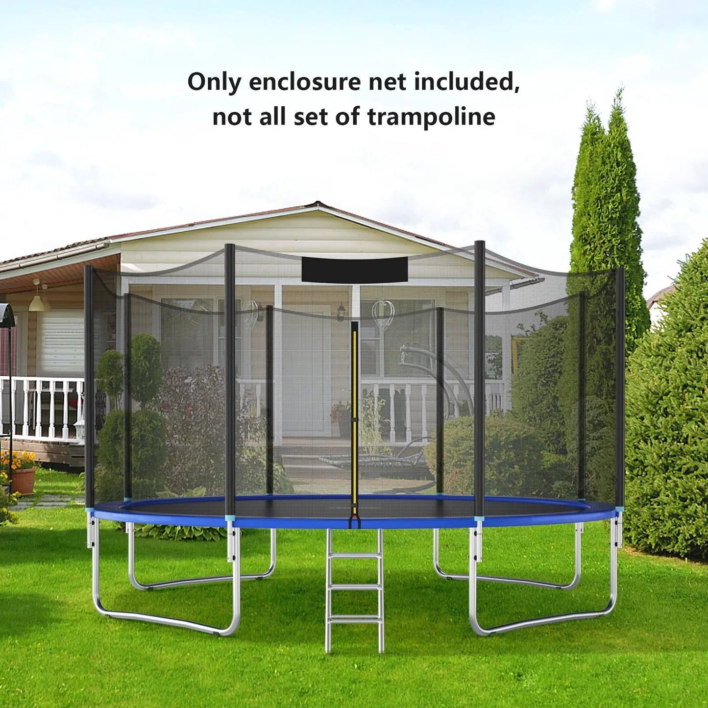 8 Feet Trampoline Safety Replacement Protection Enclosure Net - Tampa Home & Garden Store
