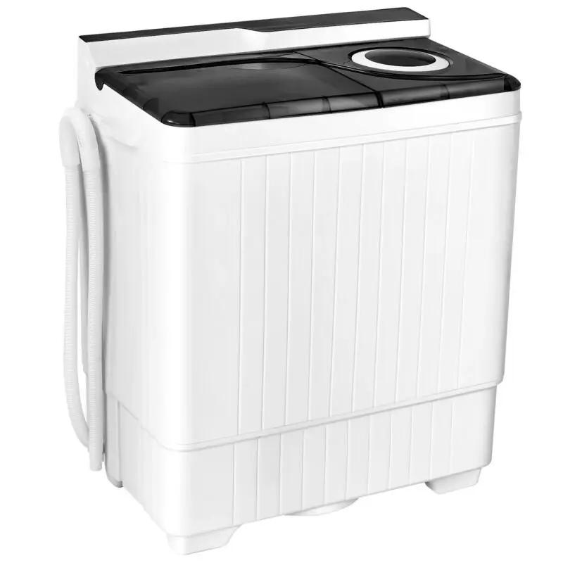 26-lb portable semi-automatic washer with drain pump, white with black lid DirectDeals on Tampa Home & Garden Store