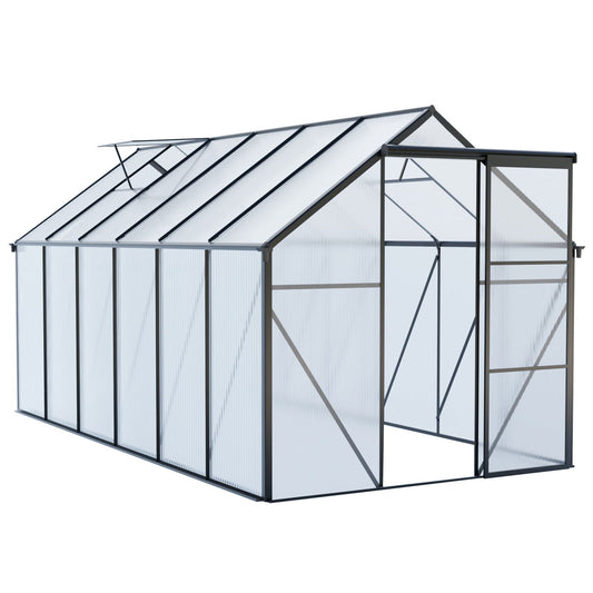 Outdoor Polycarbonate House and Raised Metal Base