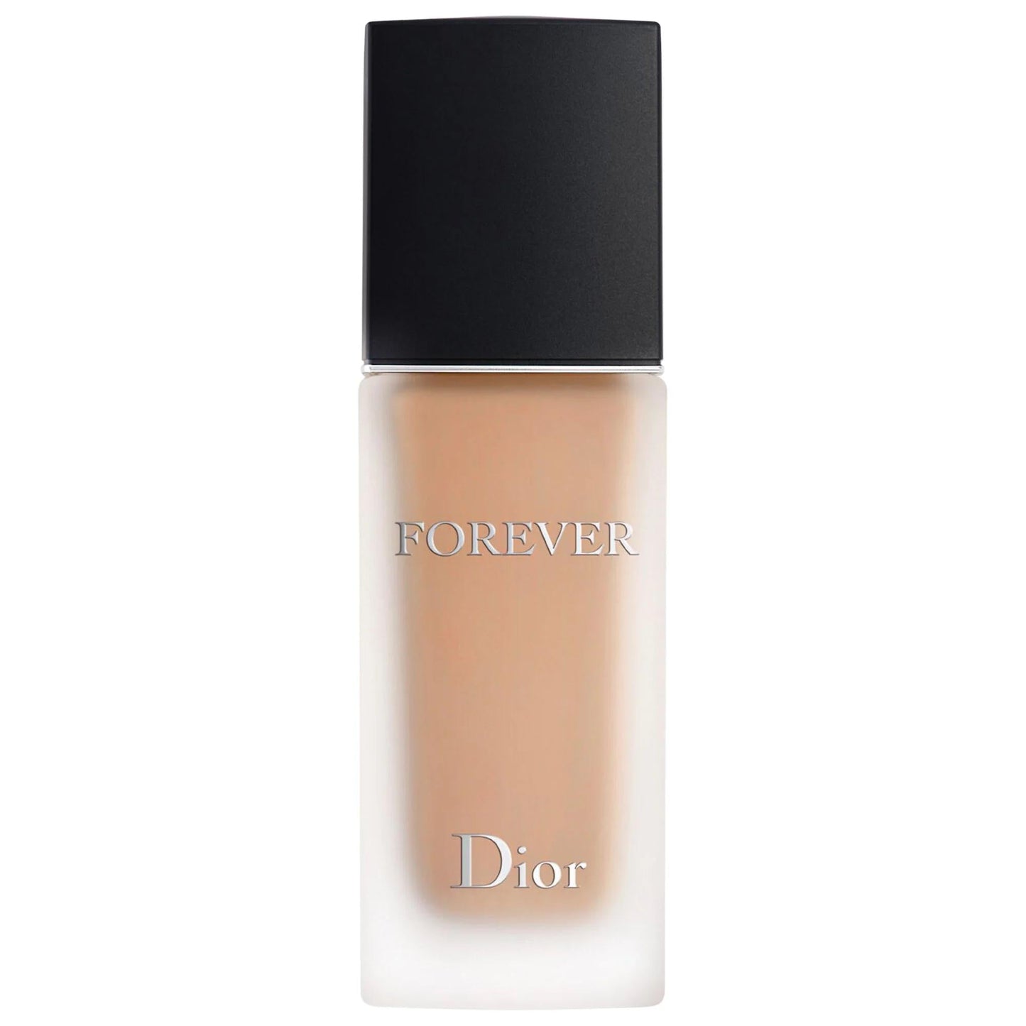 Dior Forever Matte Foundation bottle with black cap and beige liquid in a glass bottle on Tampa Home & Garden Store