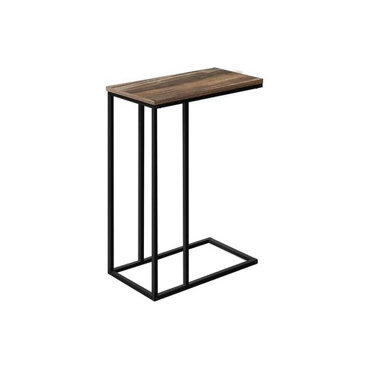 Accent Table C Shaped End Table Space Saving