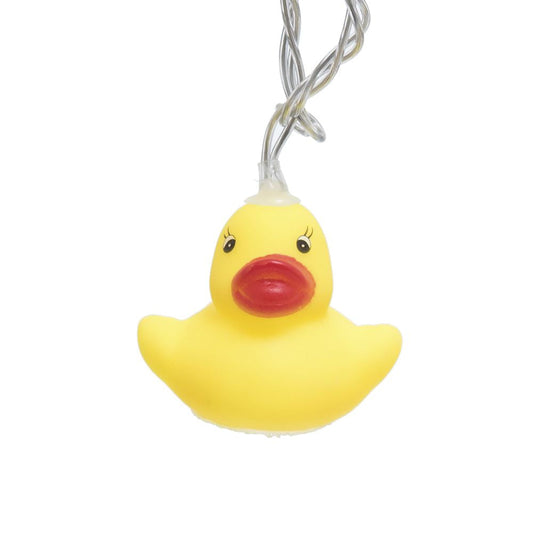 10-Light Yellow Duck Warm White LED Light Set - Tampa Home & Garden Store