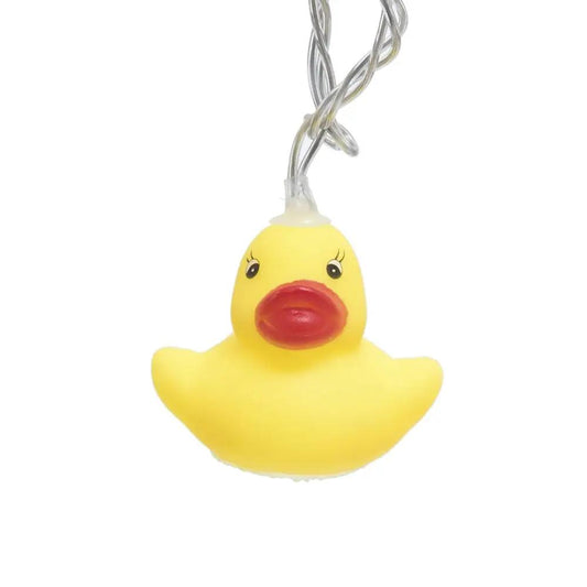 10-Light Yellow Duck Warm White LED Light Set - Tampa Home & Garden Store