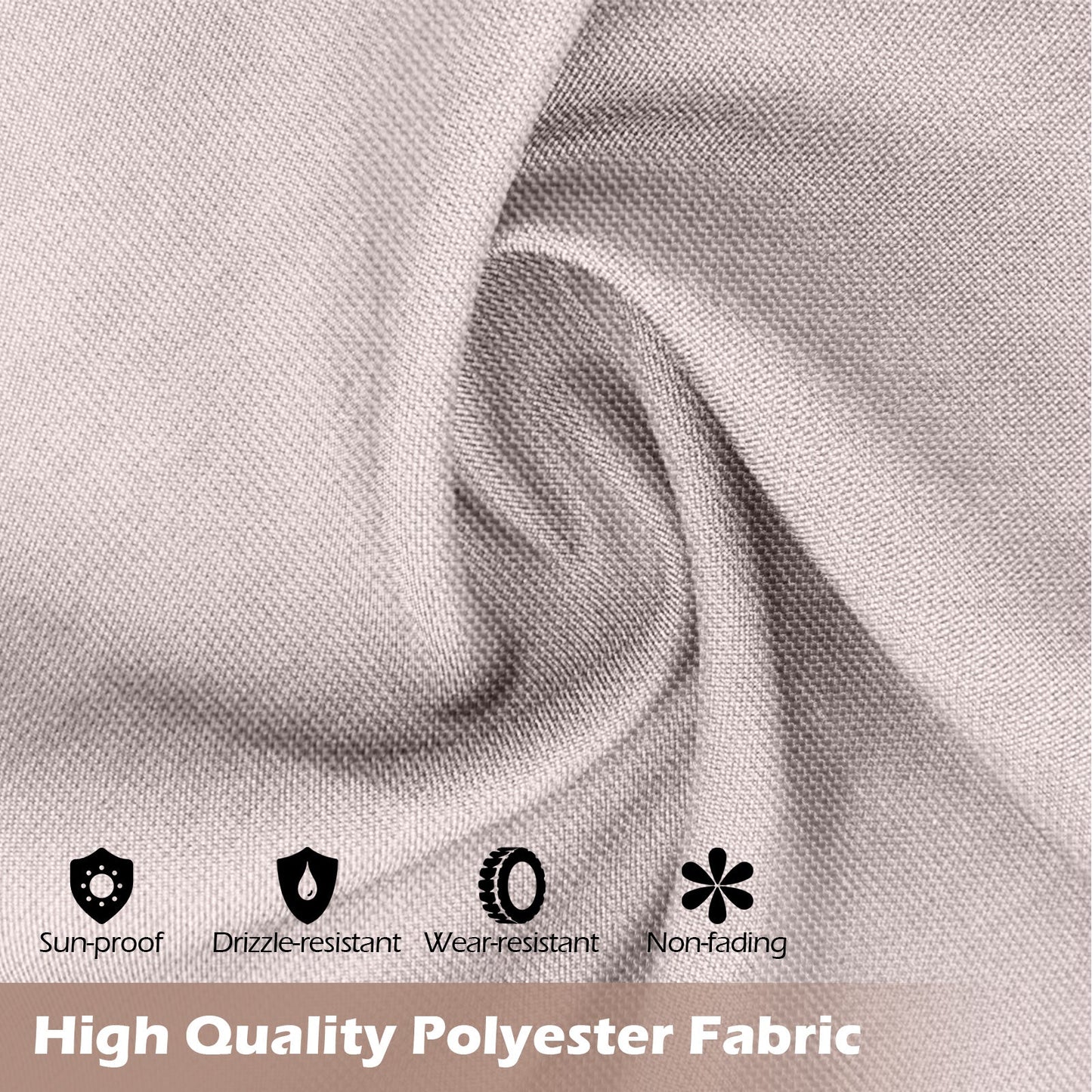 10 x 10 ft Flat Top Pergola with Retractable Canopy for Garden Pool Porch and Backyard-Gray - Tampa Home & Garden Store