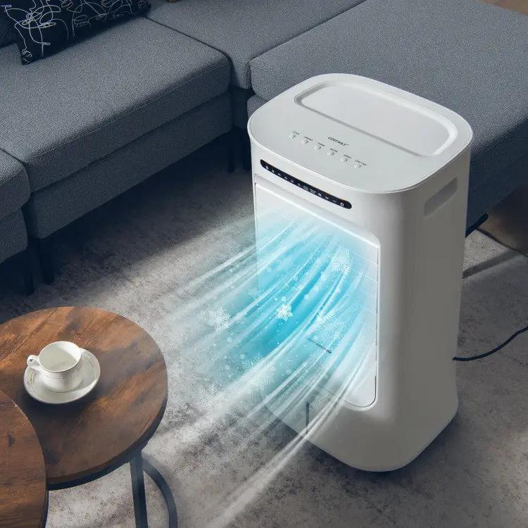 4-in-1 portable air cooler with timer and 3 modes, white DirectDeals evaporative cooler on Tampa Home & Garden Store