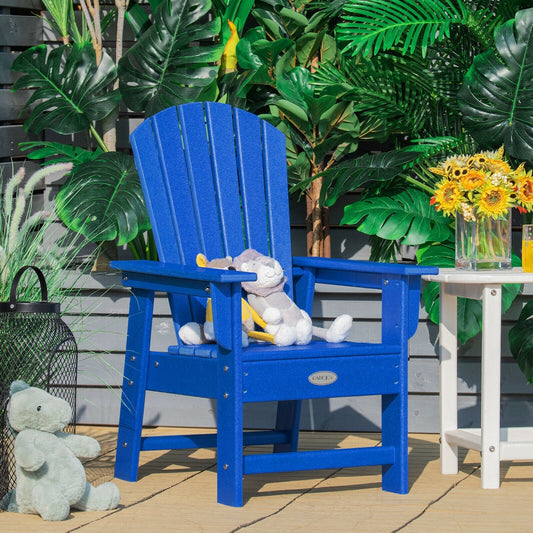 Patio Kids' Adirondack Chair with Ergonomic Backrest - Tampa Home & Garden Store