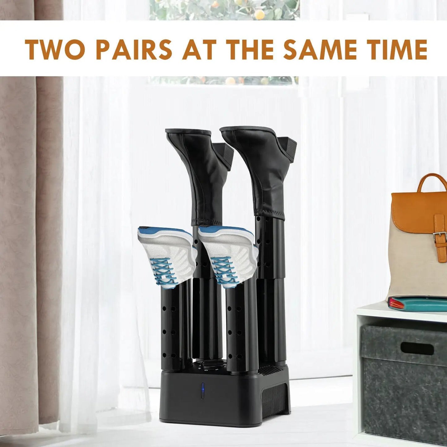 Prevent Odor Mold & Bacteria 4 Shoe Electric Dryer with Timer - Tampa Home & Garden Store