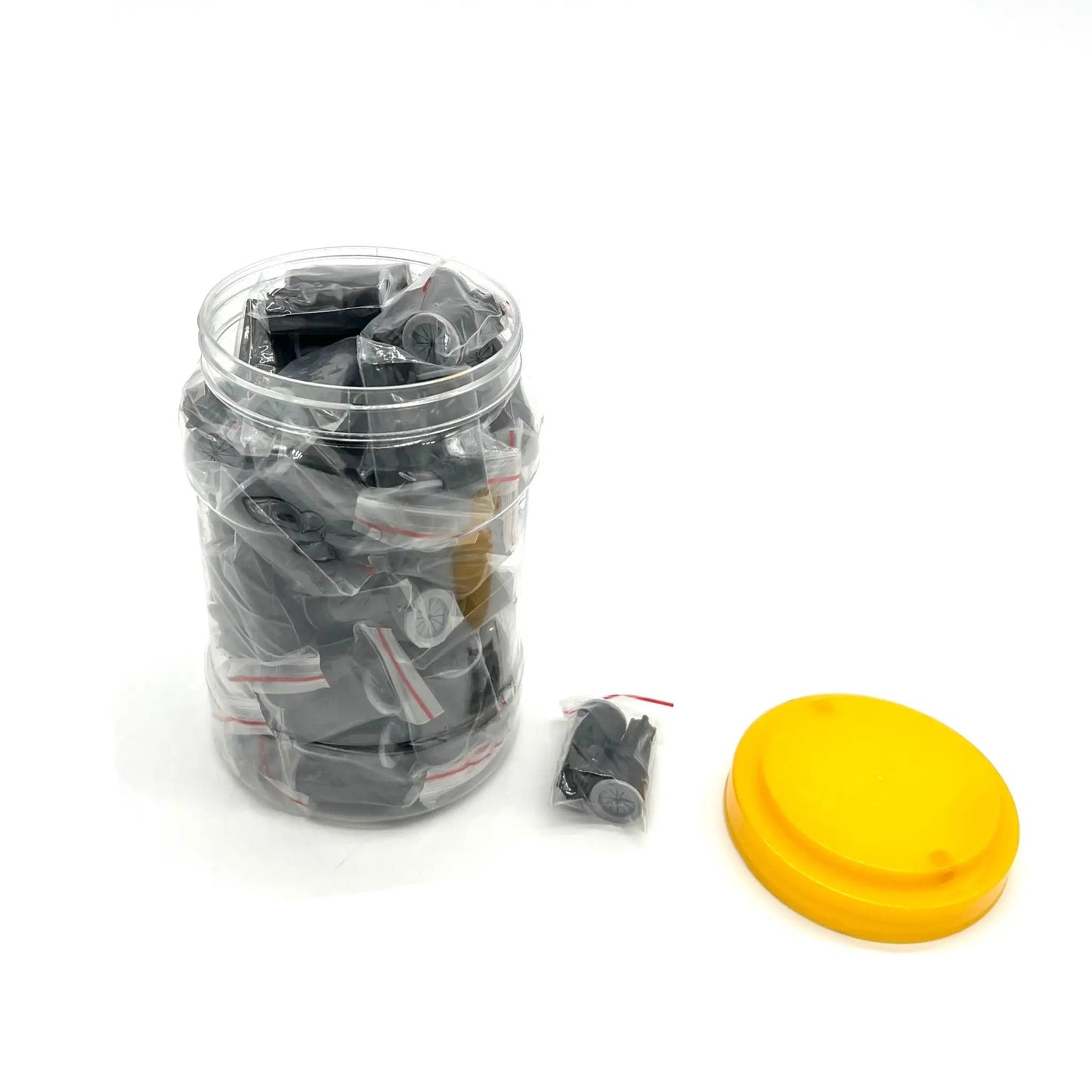Low voltage grease-filled wire connectors, 100-pack in clear jar with yellow lid on Tampa Home & Garden Store