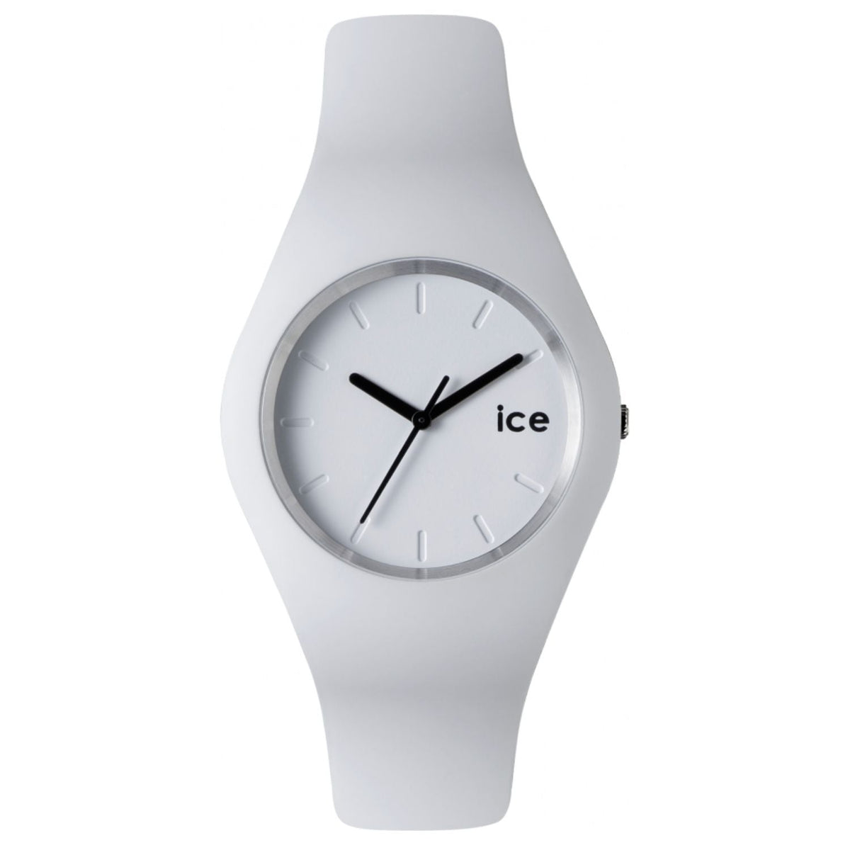 Ice women's white watch with minimalist dial and white silicone strap on Tampa Home & Garden Store