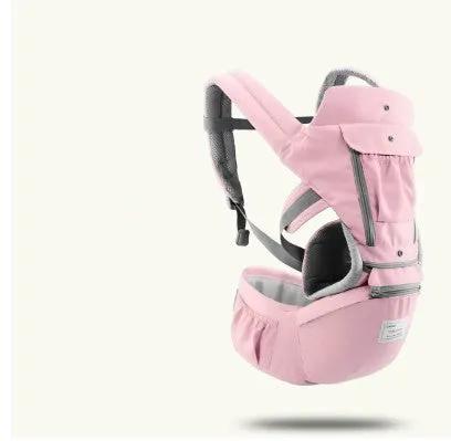 AIEBAO Mochila Portabebés Ergonómica con Asiento para Bebé y Niño, Portador Delantero Tipo Canguro para Viaje, de 0 a 18 Meses
