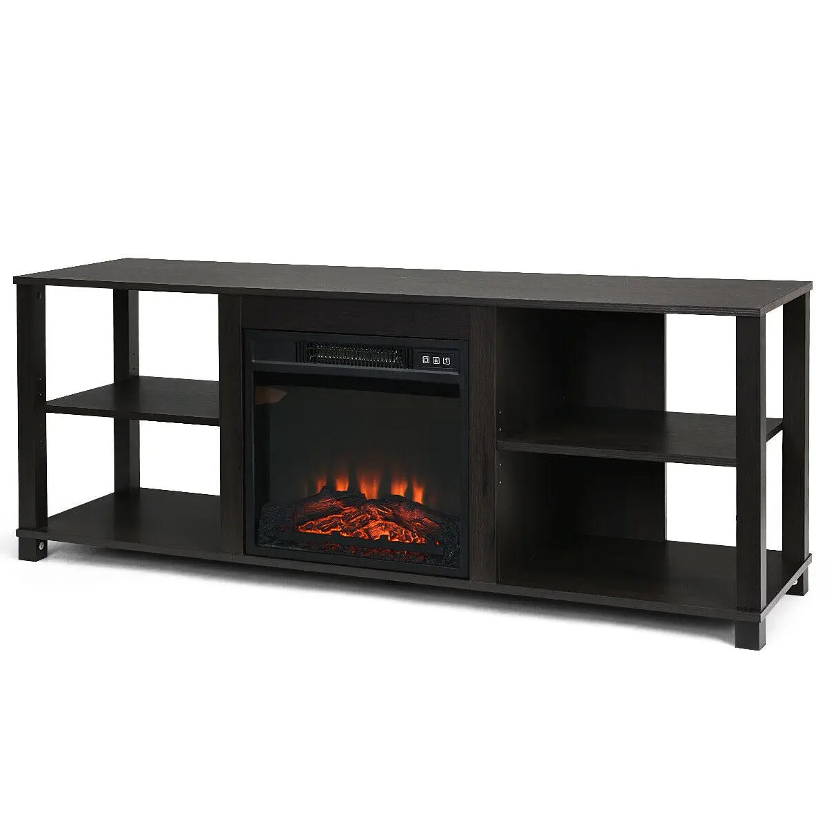2-Tier TV Storage Cabinet Console with Adjustable Shelves - Tampa Home & Garden Store