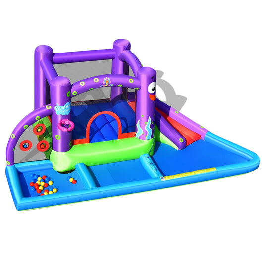 Inflatable Water Slide Castle without Blower - Tampa Home & Garden Store