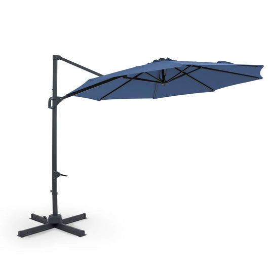 10 Feet Patio Cantilever Umbrella with Easy Tilt