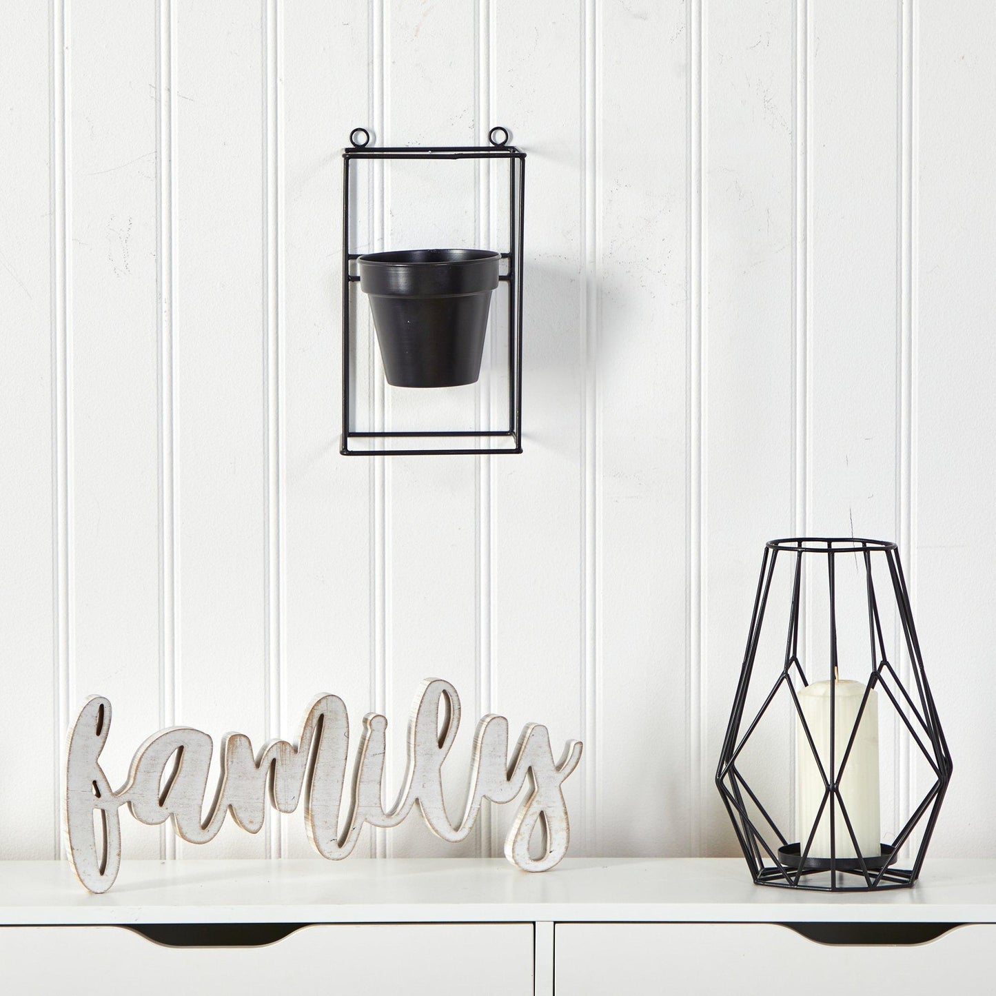 11” Decorative Wall Planter - Tampa Home & Garden Store