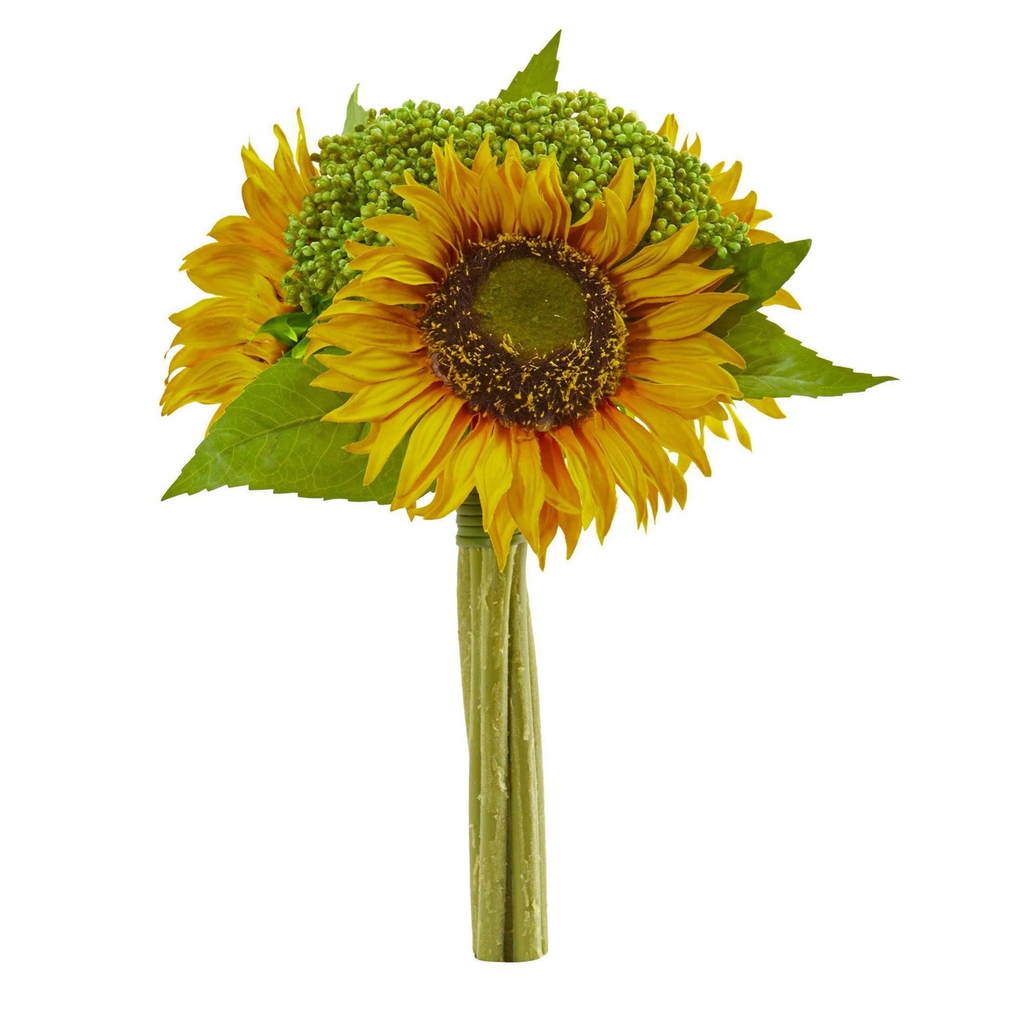 12” Sunflower Bundle Artificial Flower (Set of 3) - Tampa Home & Garden Store