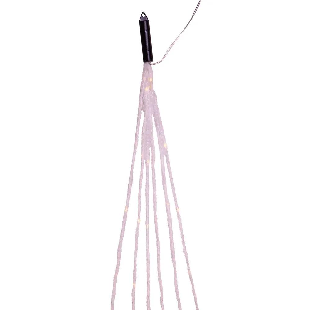 120-Light White Fuzzy Multi-Strand With Warm White LED Lights - Tampa Home & Garden Store