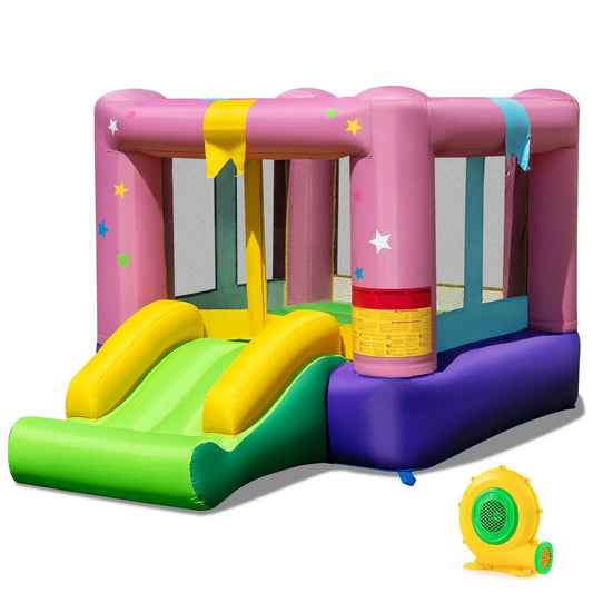 Bouncy Castle with Jumping Area and 480W Blower - Tampa Home & Garden Store