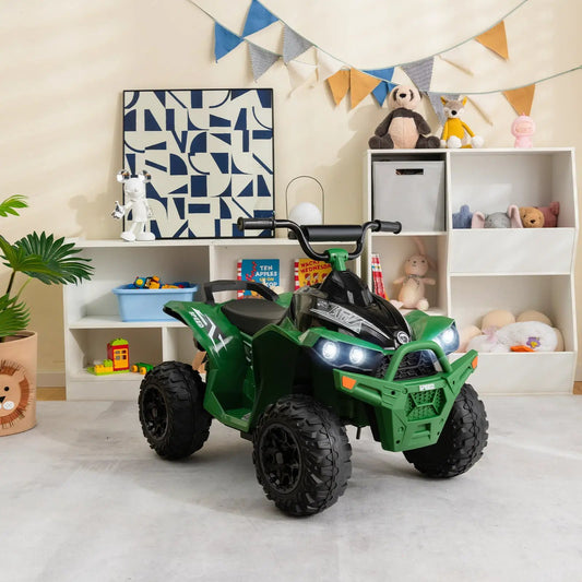 12V Kids Ride On ATV DirectDeals green with adjustable speed for kids on Tampa Home & Garden Store
