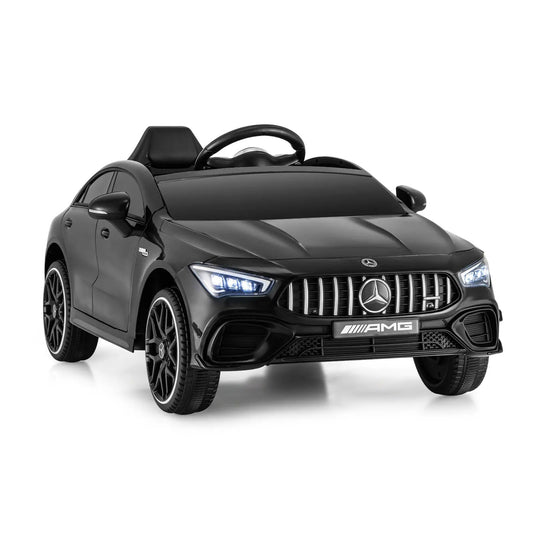 12V kids ride-on car Mercedes AMG CLA 45 with remote, black toy vehicle on Tampa Home & Garden Store