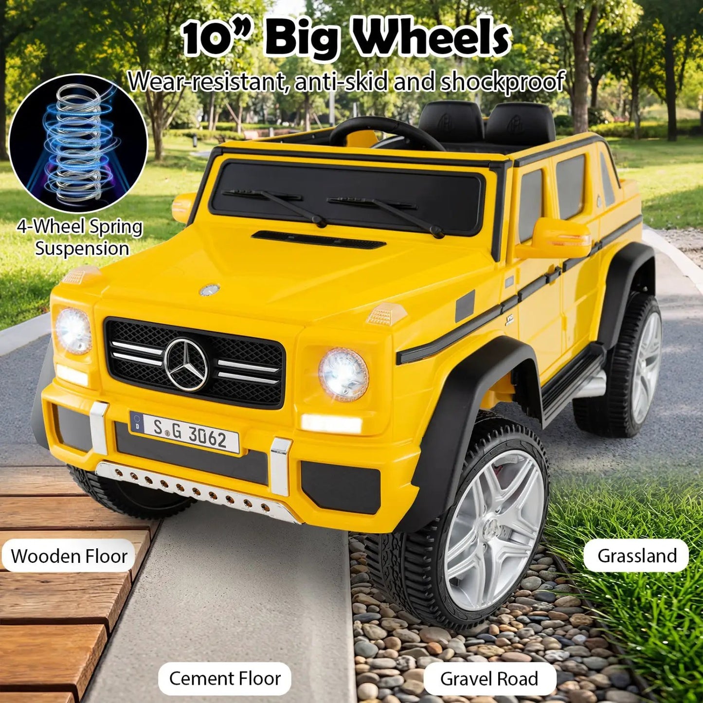 12V Mercedes-Benz Kids Ride-On Car and Remote