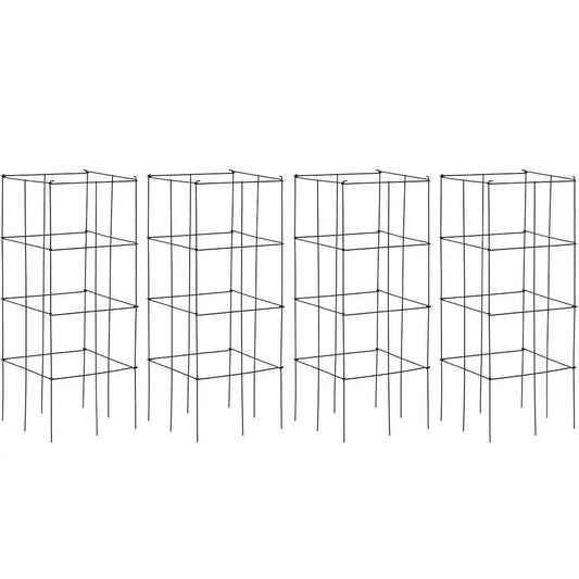 4 Pack Garden Trellis for Climbing Plants for Flower Vegetable - Tampa Home & Garden Store
