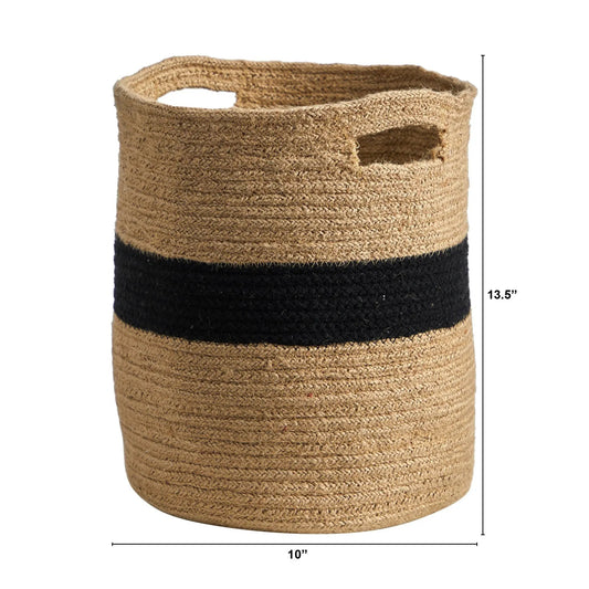 13.5” Handmade Natural Cotton Planter - Tampa Home & Garden Store