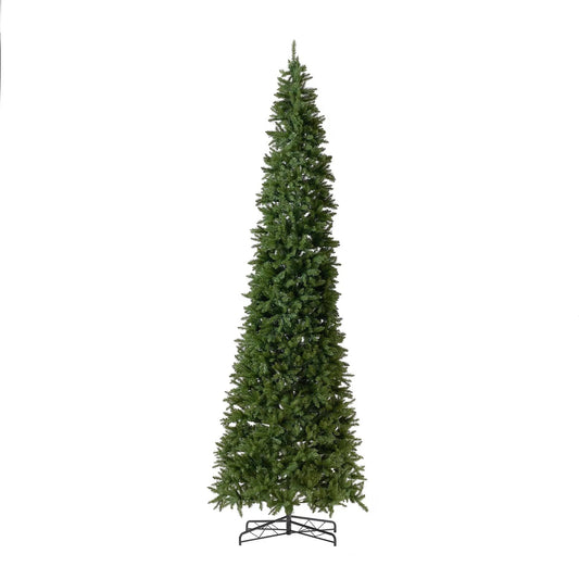 13 ft Slim Green Mountain Pine Artificial Christmas Tree by Nearly Natural on Tampa Home & Garden Store