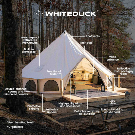 13' Avalon Bell Tent - Tampa Home & Garden Store