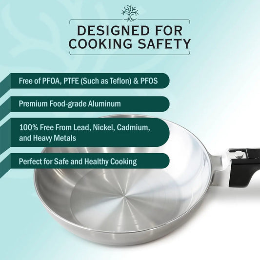 Magnaware 13-inch chef skillet with even heat and stainless finish on Tampa Home & Garden Store