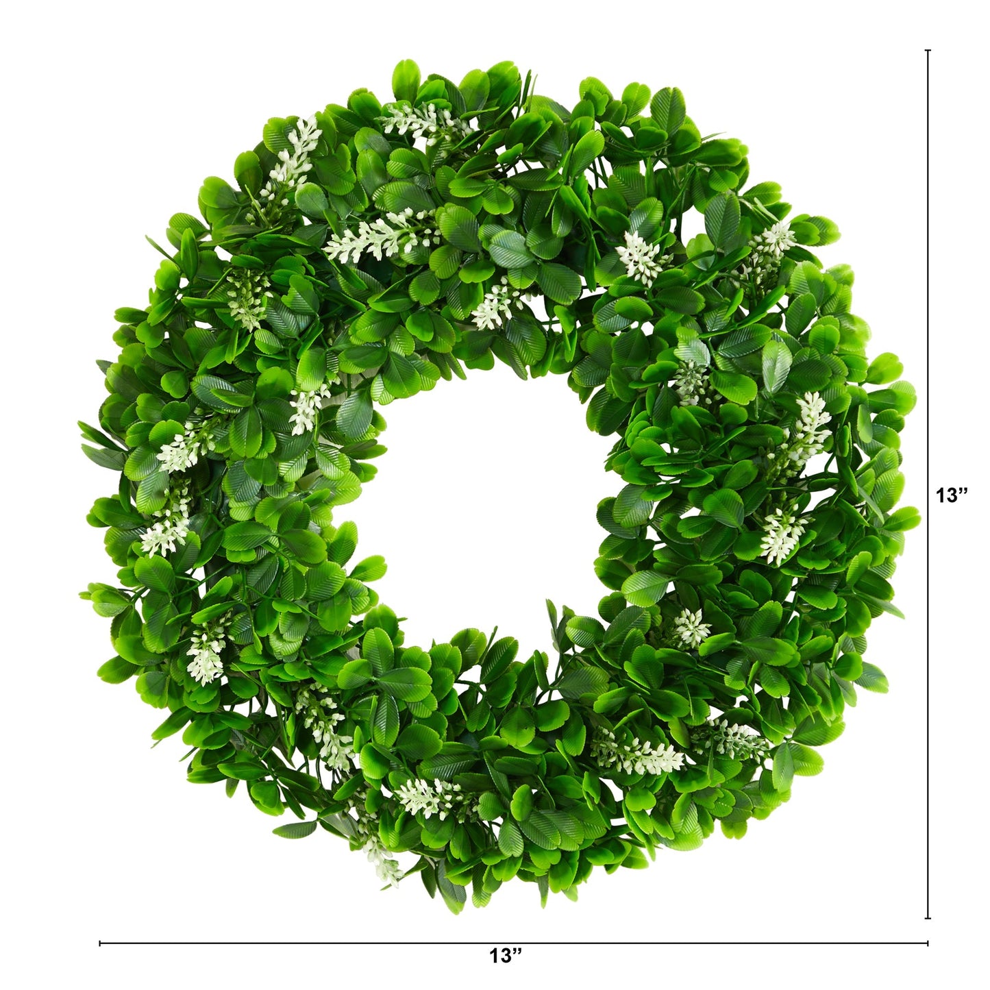 13” Jasmine Artificial Wreath - Tampa Home & Garden Store