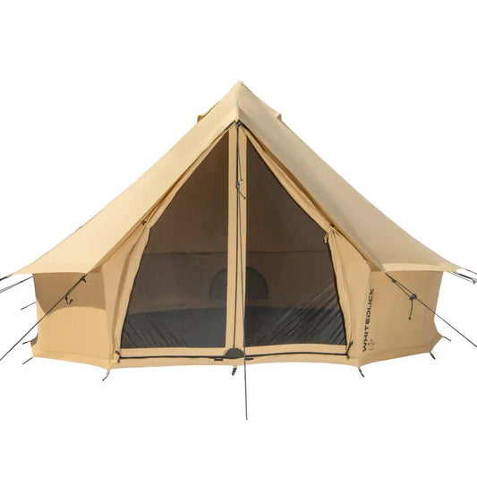 Regatta Bell Tent 13 ft Deluxe Camp Tent tan canvas by White Duck Outdoors on Tampa Home & Garden Store