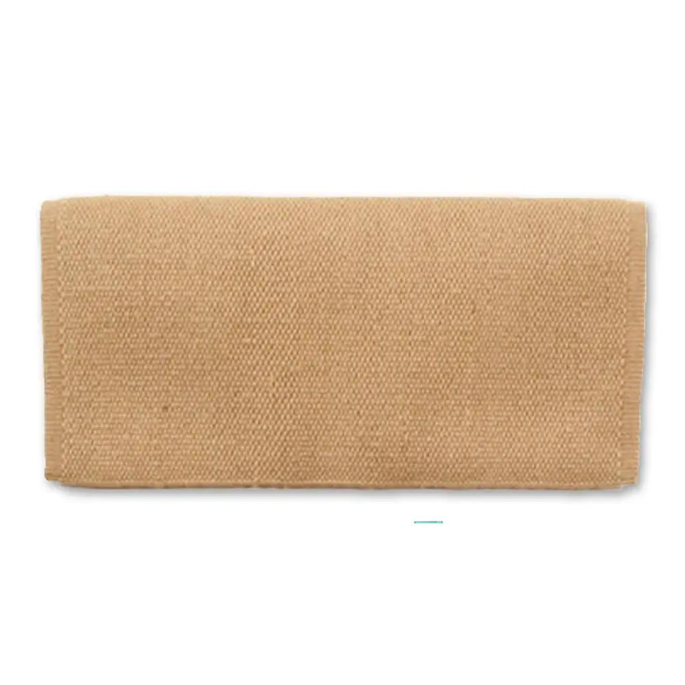 San Juan saddle blanket 36x34 New Zealand wool tan Mayatex saddle pad on Tampa Home & Garden Store