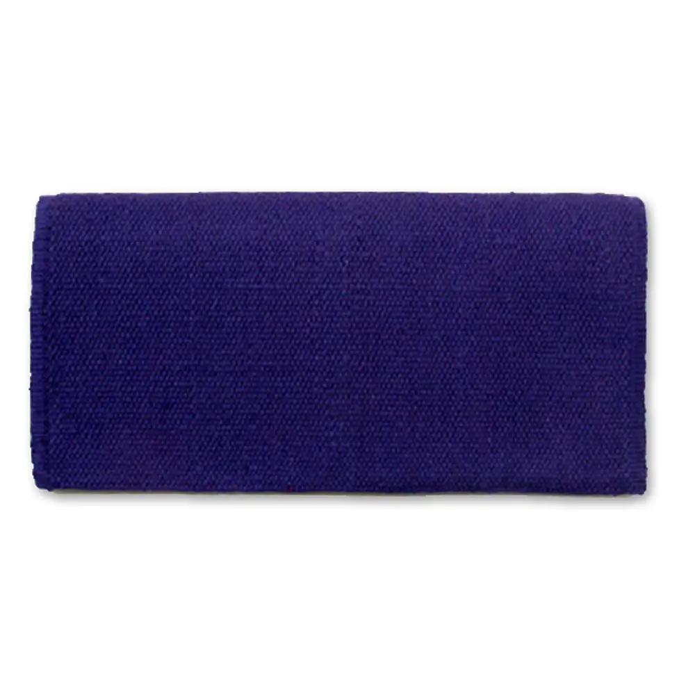 Mayatex San Juan solid purple saddle blanket 36x34 wool on Tampa Home & Garden Store