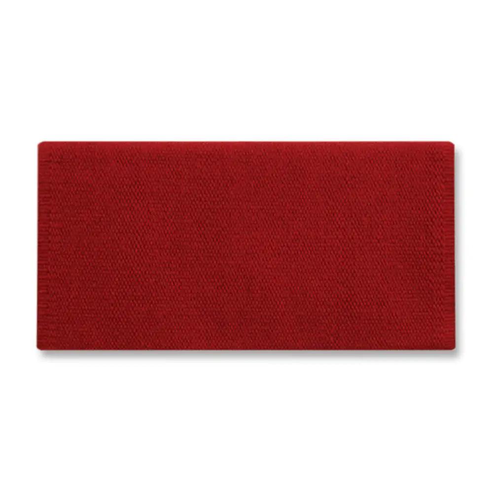 Saddle blanket Mayatex San Juan Solid Red Earth 36x34 New Zealand wool on Tampa Home & Garden Store