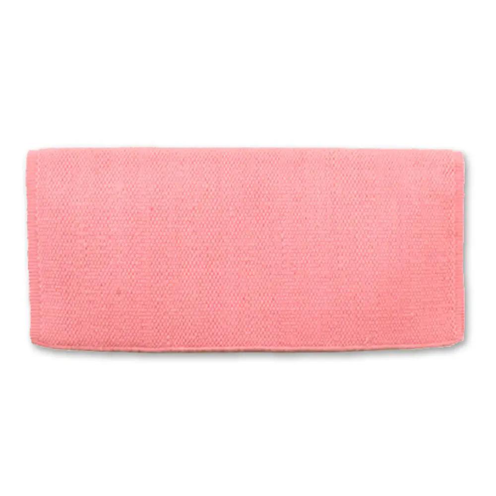 San Juan Solid saddle blanket Sweet Pink 36x34 Mayatex tack & supplies on Tampa Home & Garden Store