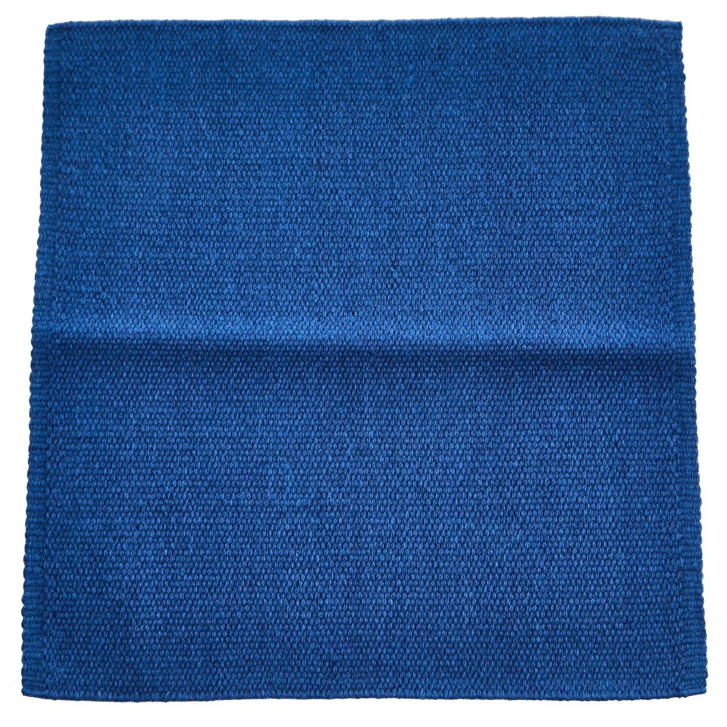 San Juan solid slate blue saddle blanket, wool, Mayatex 1314-95 on Tampa Home & Garden Store