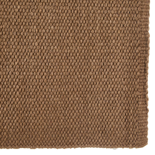 1314-97 San Juan Solid Raw Umber 36x34 New Zealand Wool Saddle Blanket - Tampa Home & Garden Store