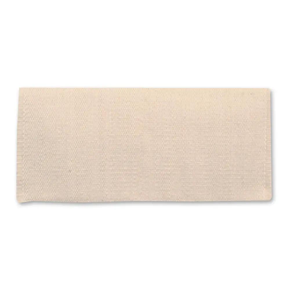 Mayatex San Juan Solid Saddle Blanket 38x34 NZ Wool cream on Tampa Home & Garden Store