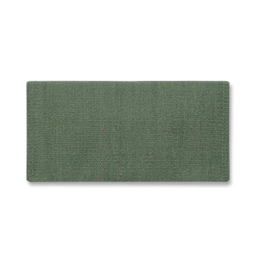 Saddle blanket Mayatex San Juan Sage 38x34 solid sage green on Tampa Home & Garden Store