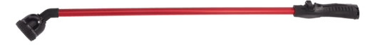Dramm 30 Inch Rain Wand, red wand with black head and grip on Tampa Home & Garden Store