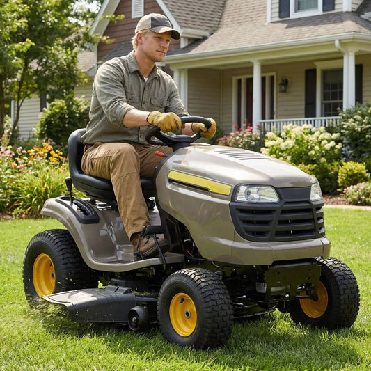 Lawn mower tires and wheels 15x6.00-6 tubeless yellow 2-pack DirectDeals on Tampa Home & Garden Store