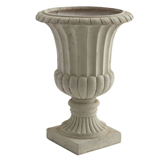 16” Slate Urn Planter Vase (Indoor/Outdoor) - Tampa Home & Garden Store