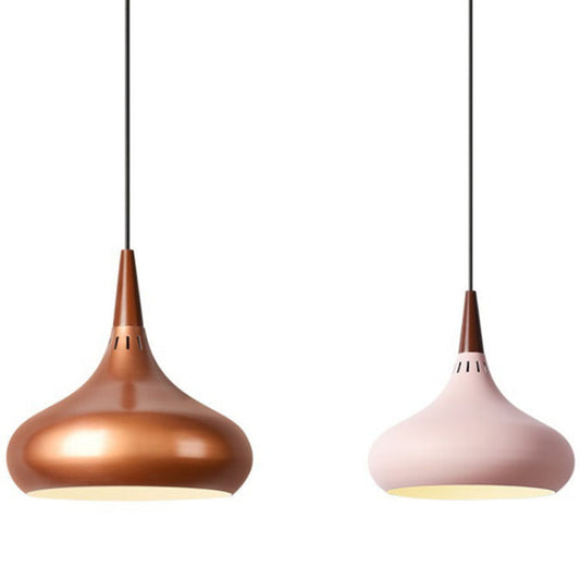 Decorative Lamps And Lanterns Modern And Simple Single Head Solid Wood Chandelier - Tampa Home & Garden Store