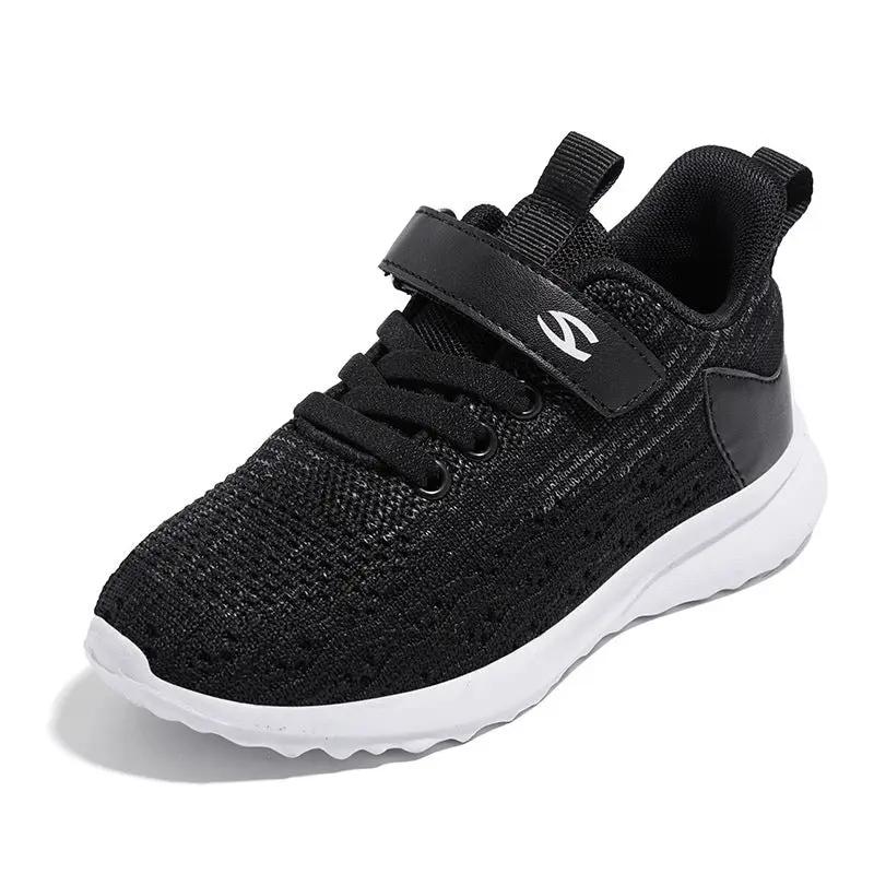 Kids Flying Weave Sports Shoes Breathable Casual
