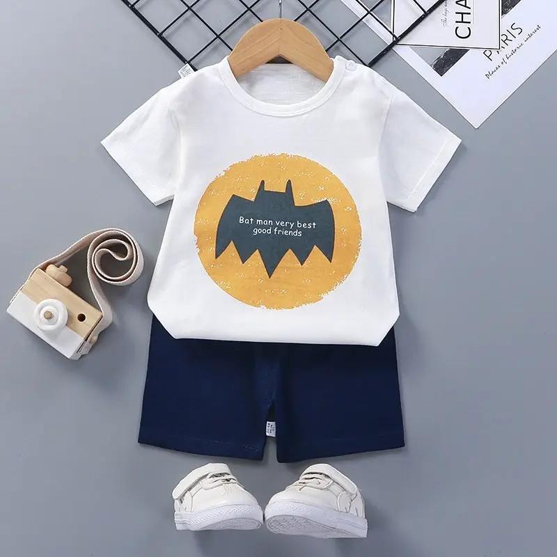 Summer Clothes for Infants and Kids Tee Shorts