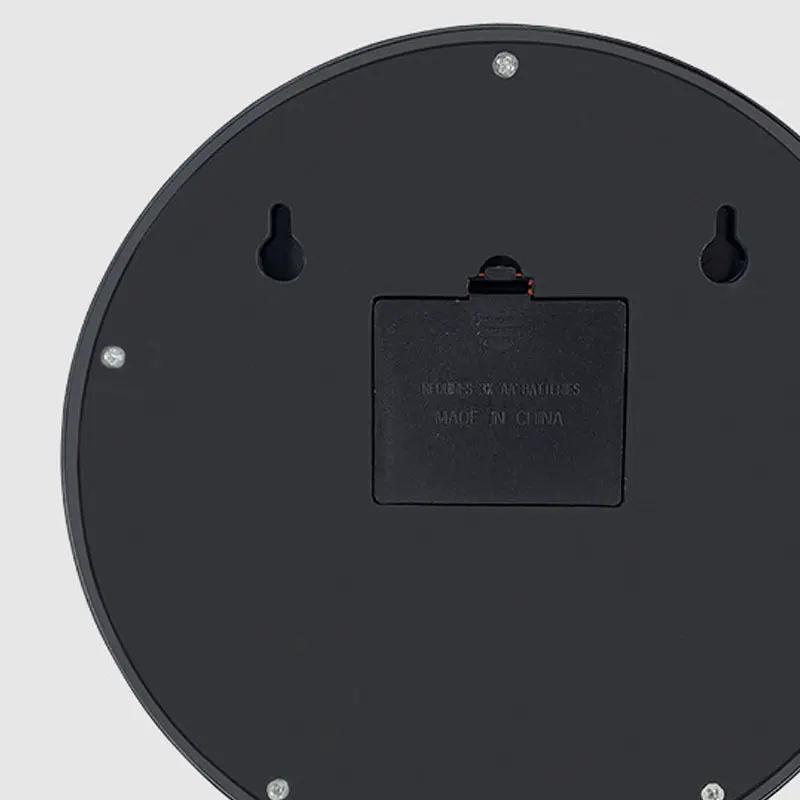 Round black lantern lamp base with underside battery compartment on Tampa Home & Garden Store
